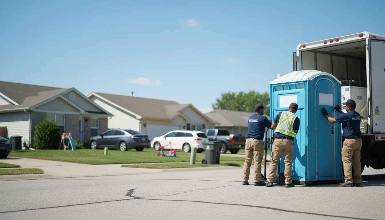 Standard Porta Potty Rentals in Oakley, MI near me
